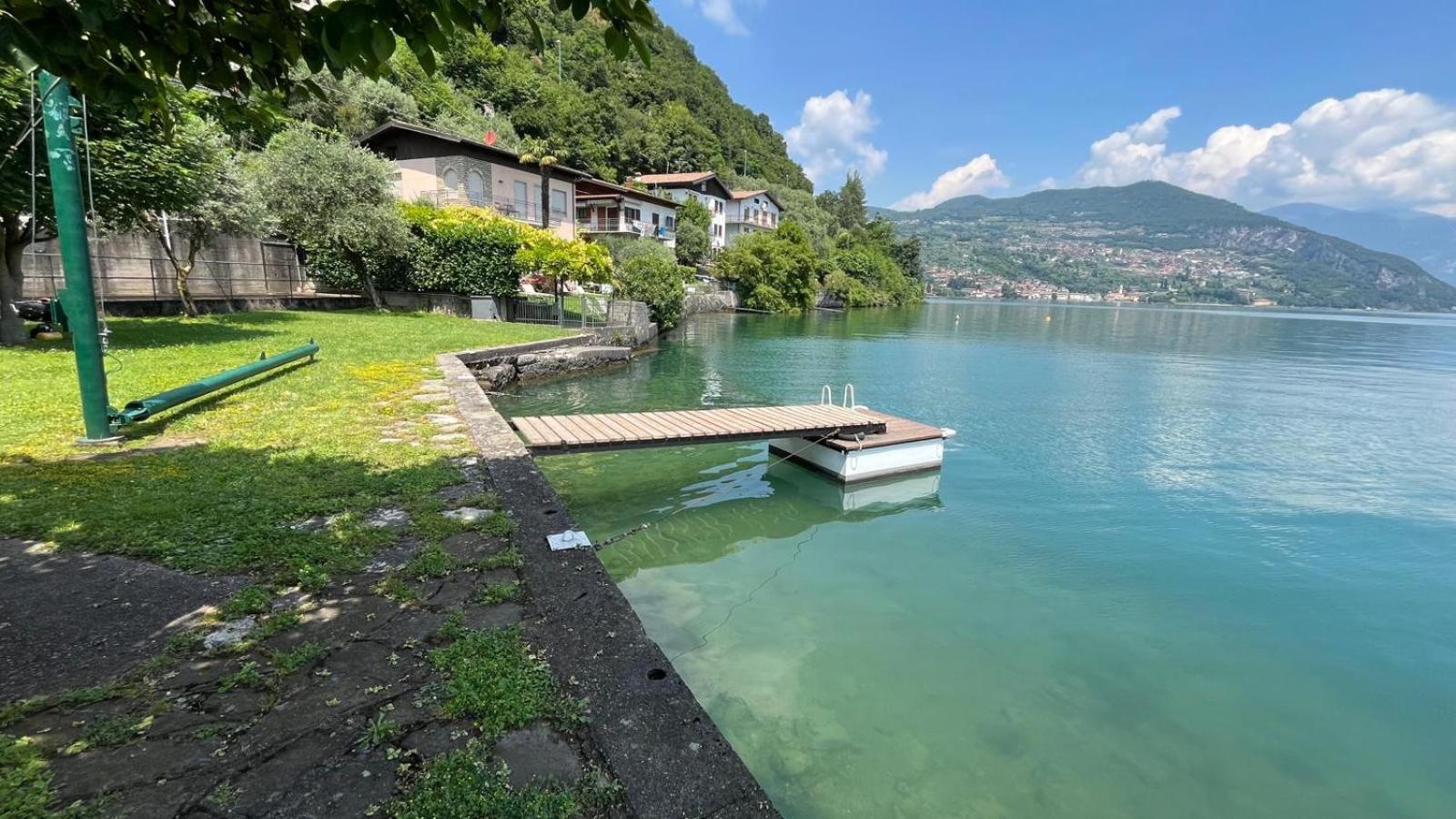 Studio Zu - Lakeside Apartment Riva di Solto Exterior foto